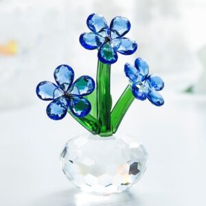 Crystal Flowers Car Decoration Living Room Creative Decorations